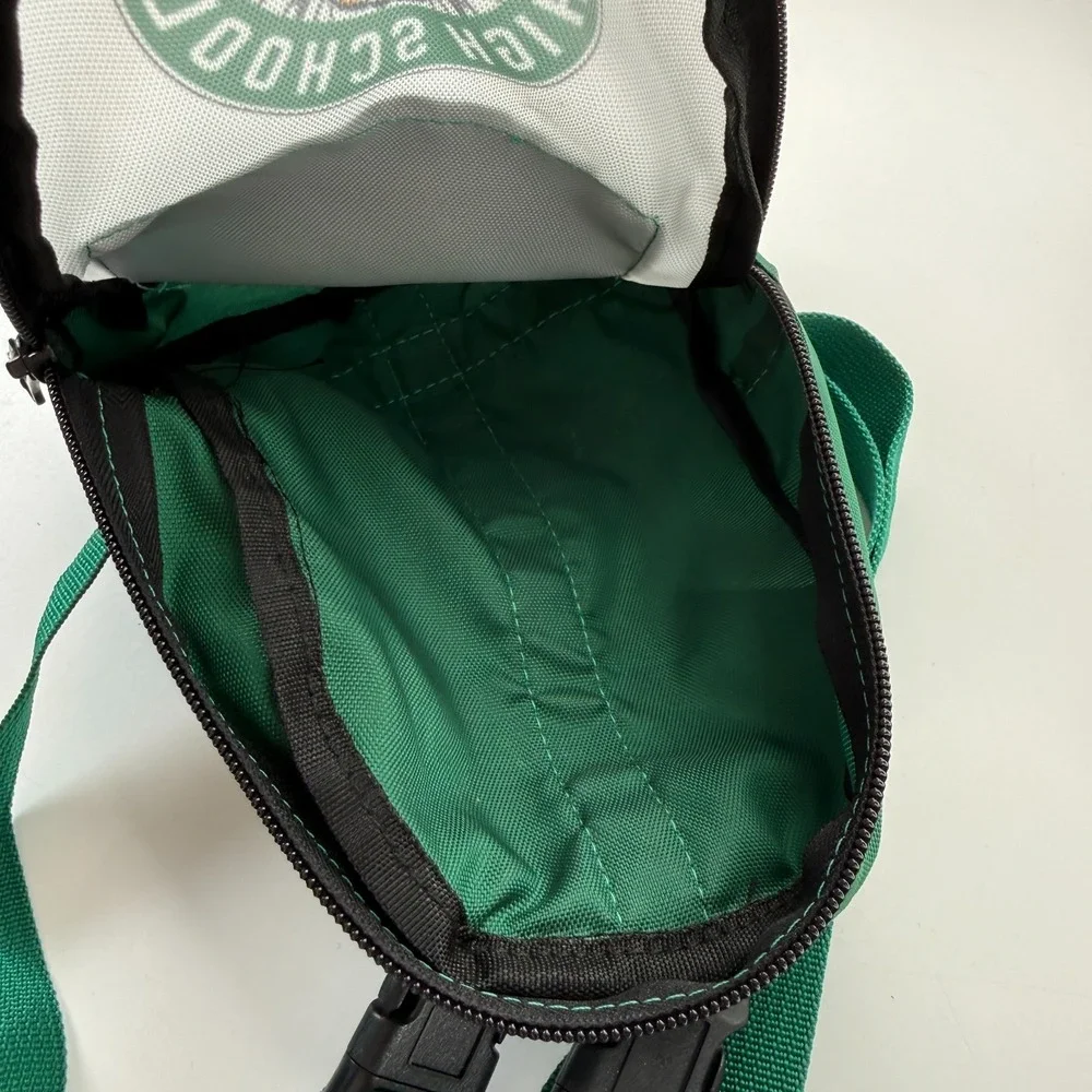 Stranger Things Hawkins High School Dog Backpack Harness Size Medium‎ Poop Bag